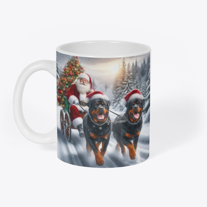 Rottweilers & Santa