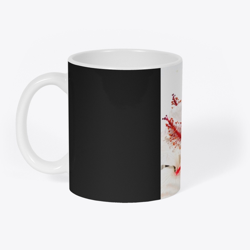 Flowers printed cup
