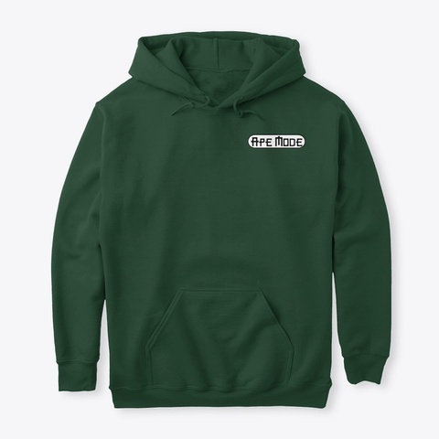 Return To Monke Sweat Shirt Forest Green T-Shirt Front