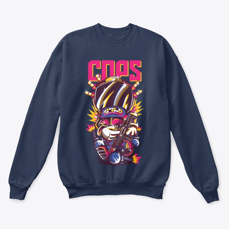 COPS Cartoon Riot Squad 