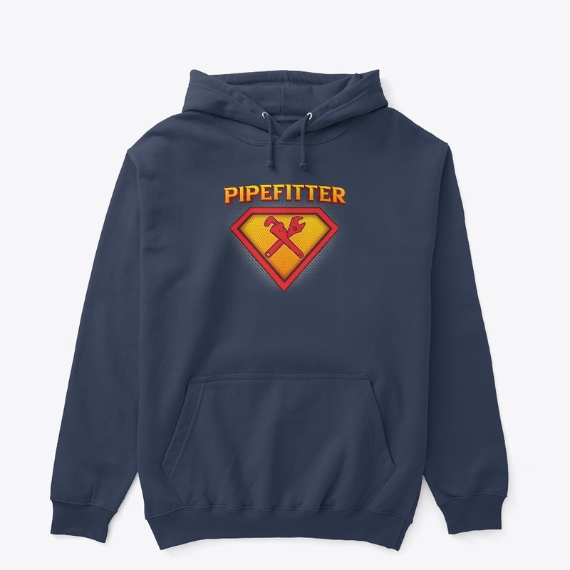 Cool Superhero Pipefitter Life