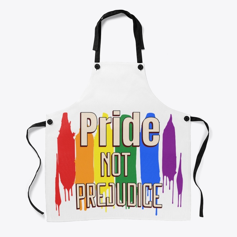 Pride Not Prejudice Paint Pride Flag