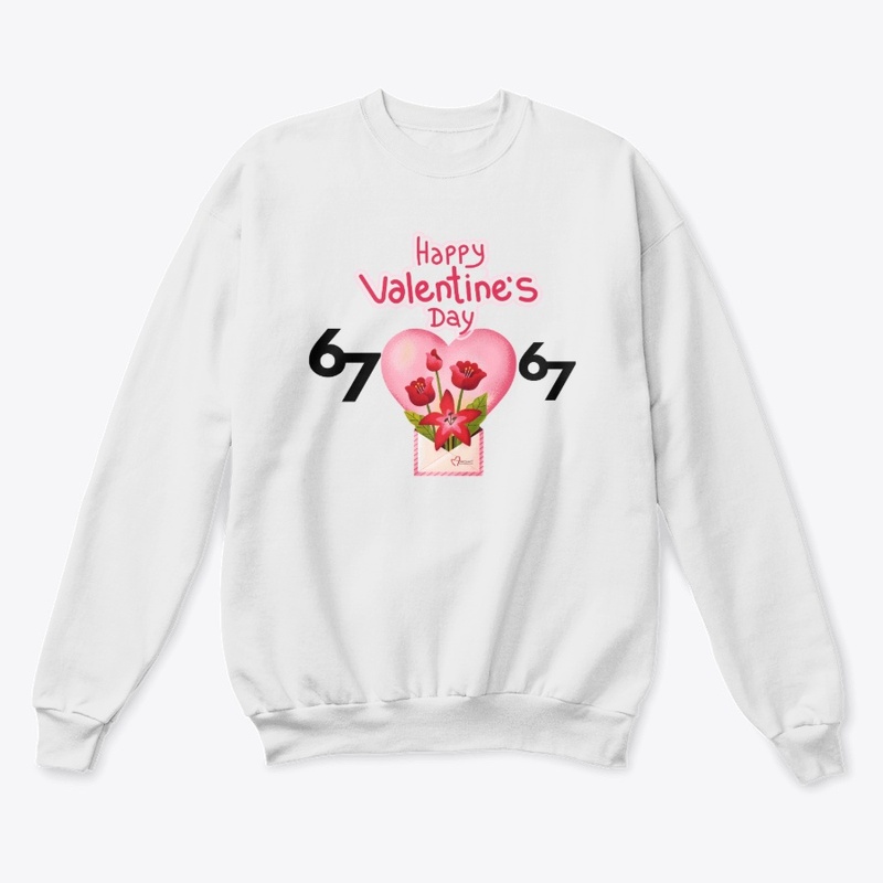 Valentine 67 Floral Love Letter Art