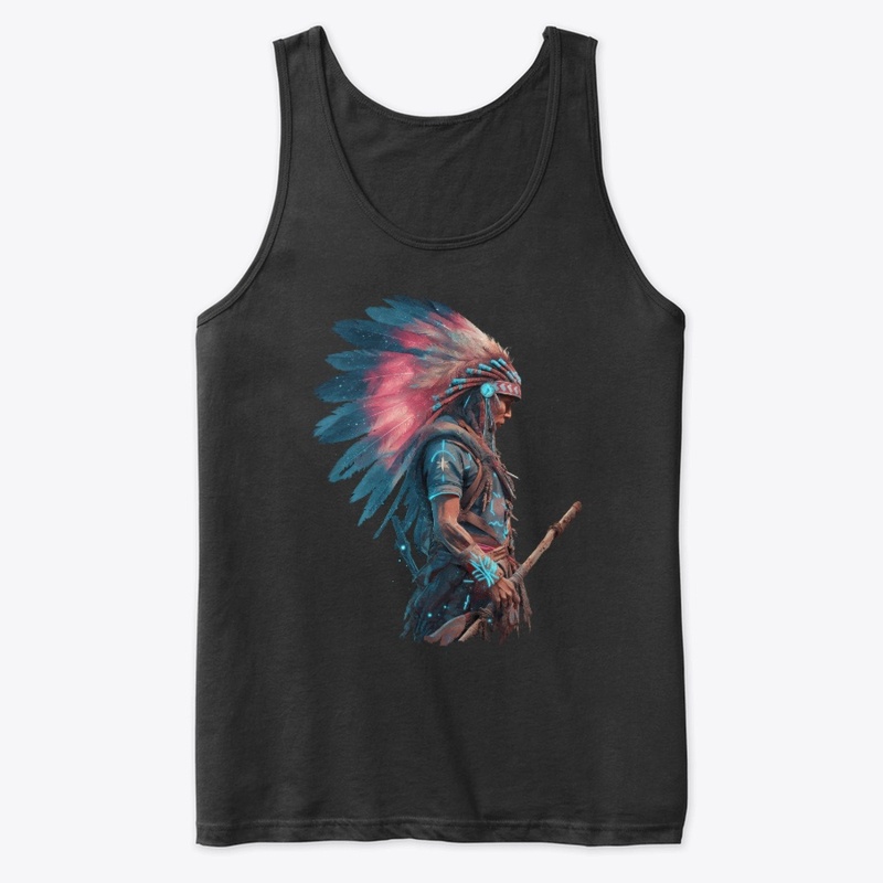 Cosmic Tribal Skull Warrior