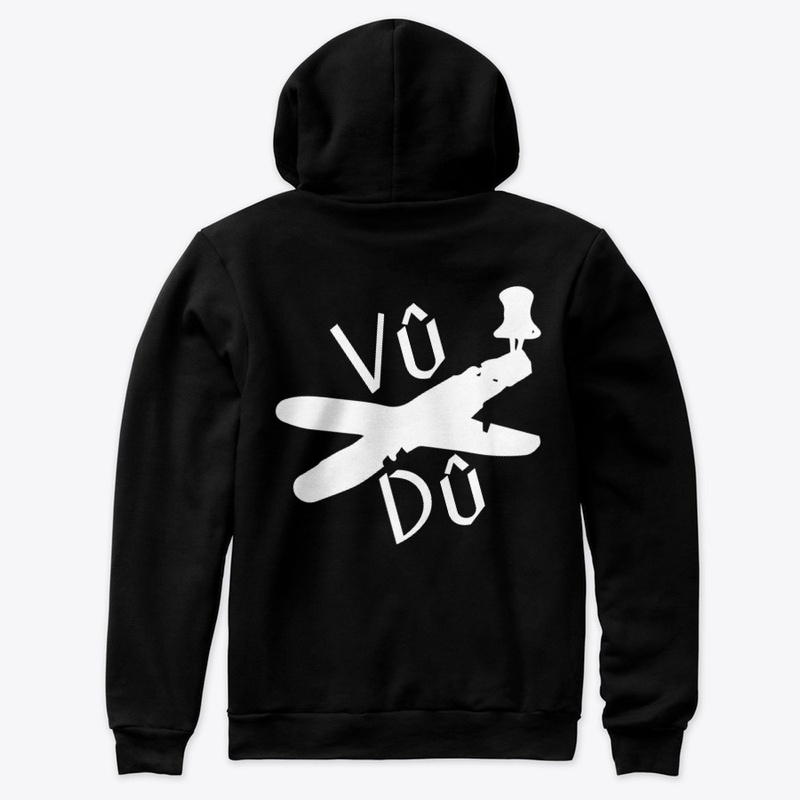 VuDu White on Black