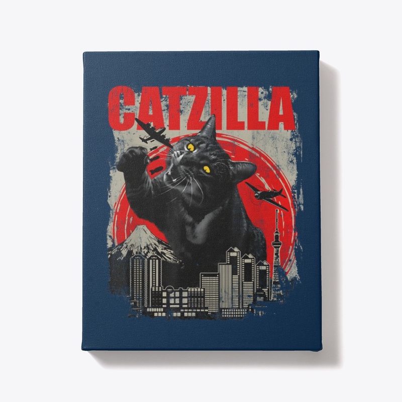 Catzilla - Funny Cat Lover Kitten Kitty