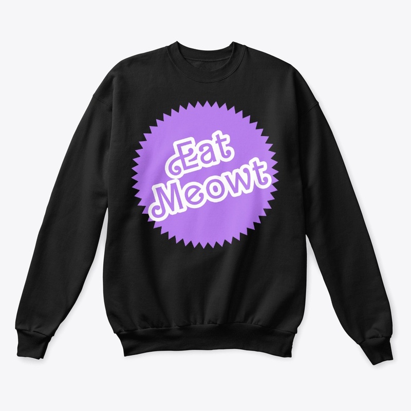 "Eat Meowt" Dolly Purple