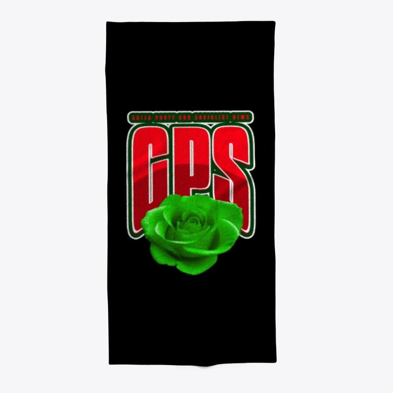 GPS - Red with green rose