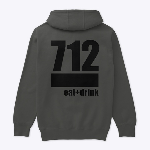 Brunch Mode Dark Grey Heather T-Shirt Back