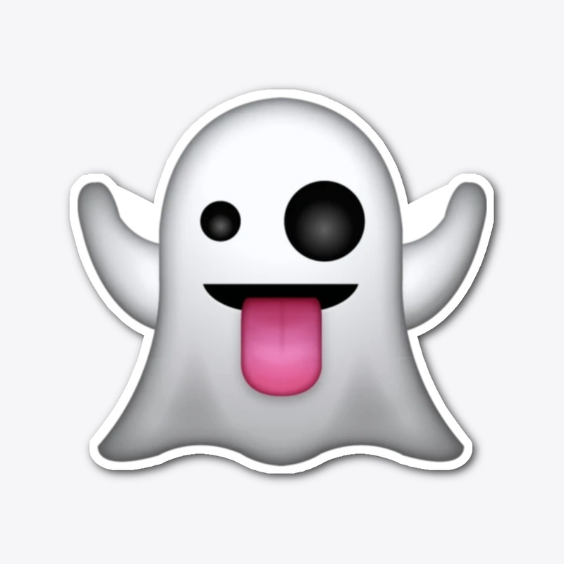 Ghost Die Cut Sticker 