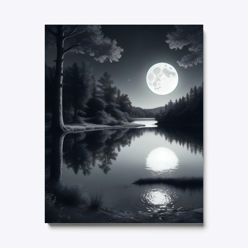 black and white drawing