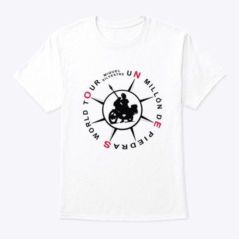 Camiseta Amigos Miquel Silvestre White T-Shirt Front