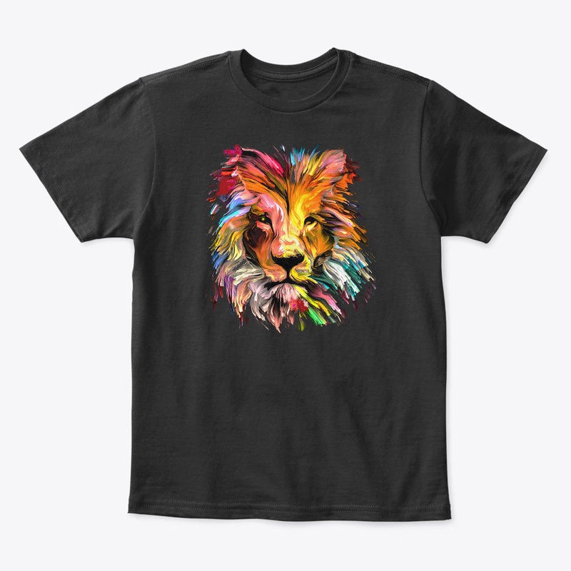 Wild Lion Image Tee-1
