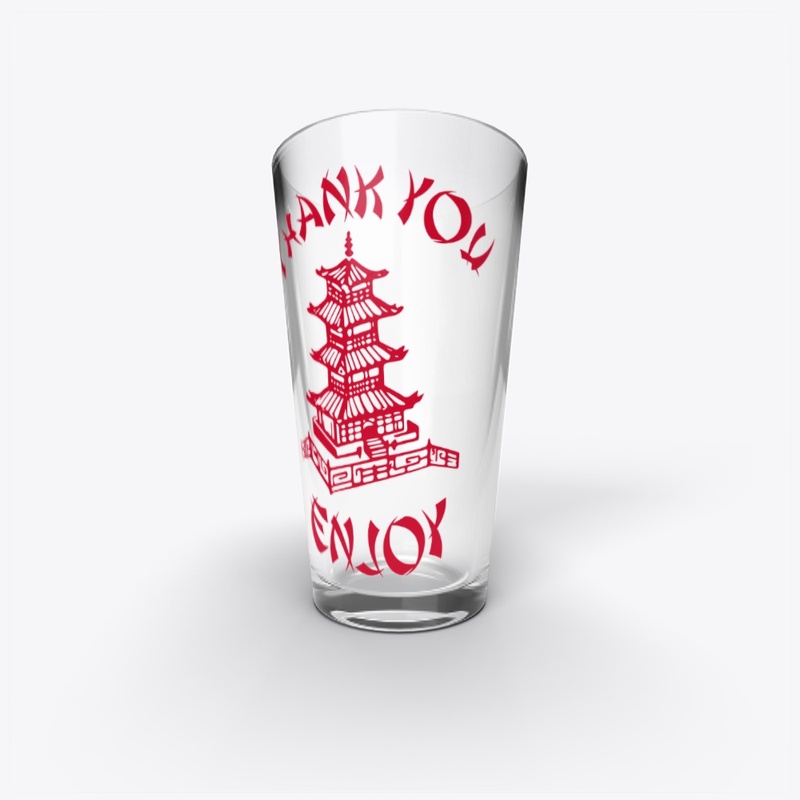 Chinese Food Thank you Enjoy design