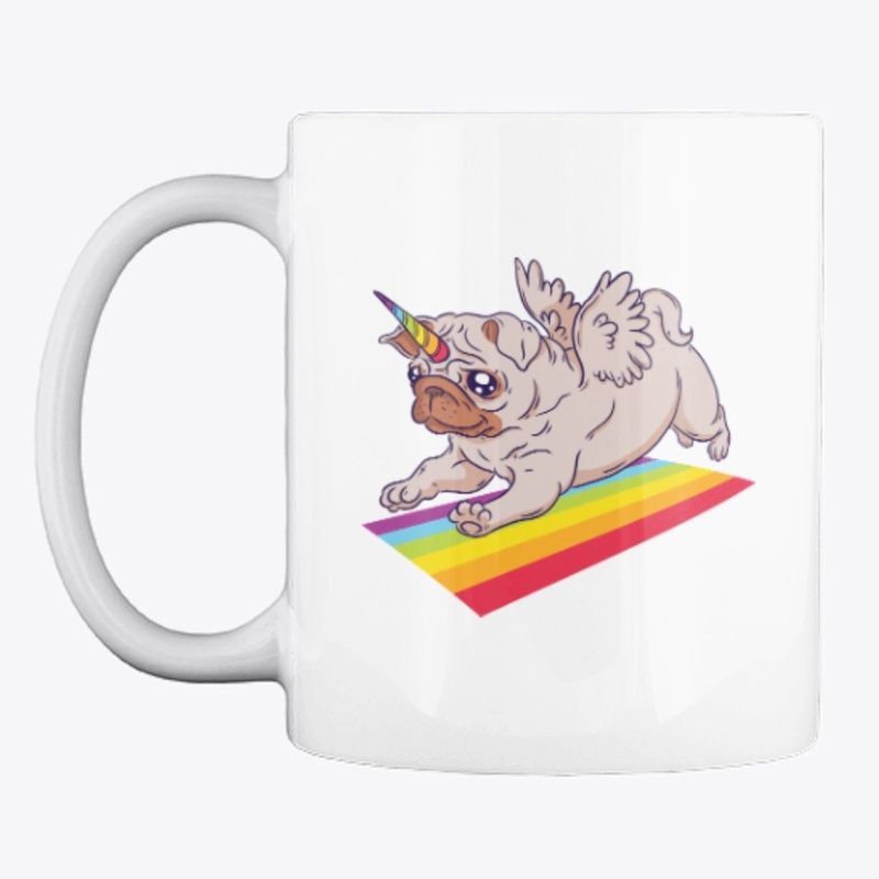 Lovely Pugicorn Gift For Pug Lover
