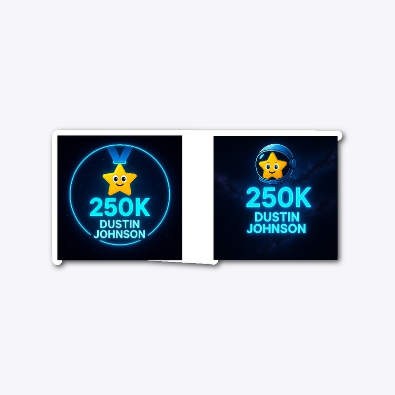 250,000 Views Milestone Merch 