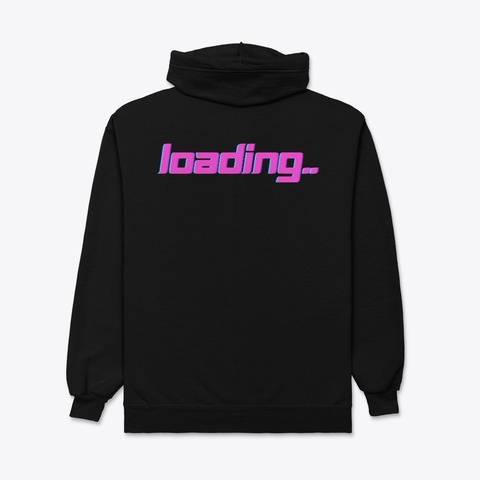 Loading.... Black T-Shirt Back