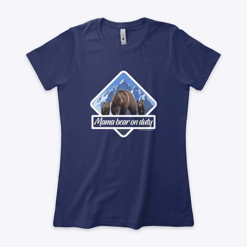 Caution: Mama Bear on Duty tanks & tees