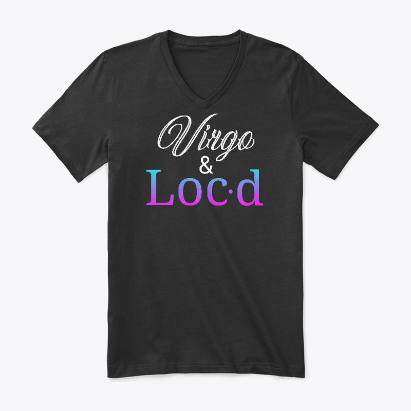Virgo & loc'd zodiac tee shirt