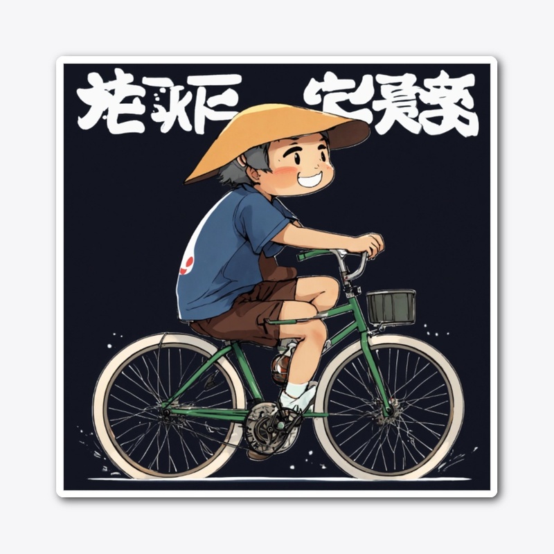 Man Cycling Bike