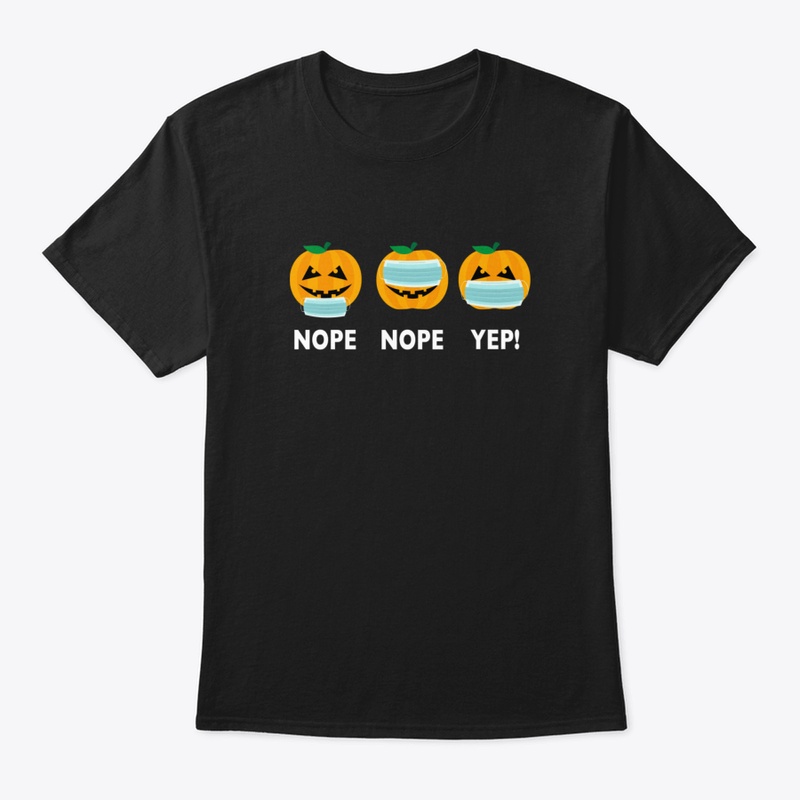 Halloween 2020 Pumpkin Wearing Mask Wron