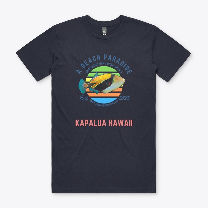 Hawaiian State Fish Retro Beach Apparel