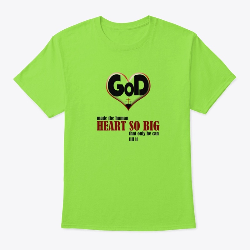 God fills the heart