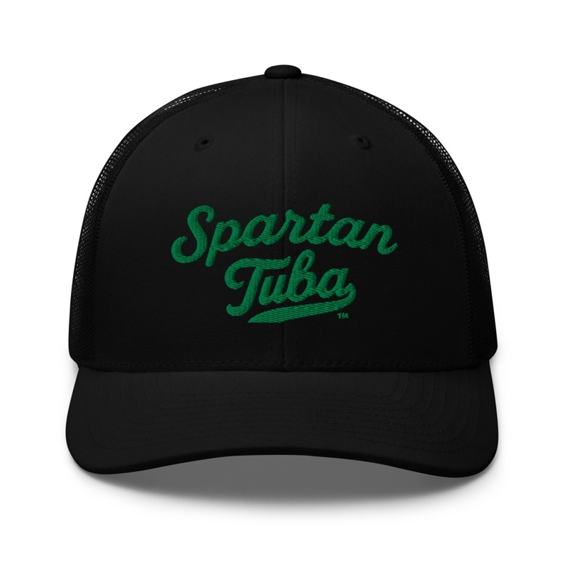 Spartan Tuba Trucker Hat 2