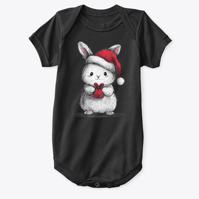 Snowy Gift Bunny