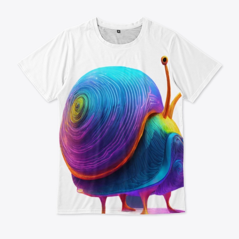  "Sleek Spiral: The Snail's Design