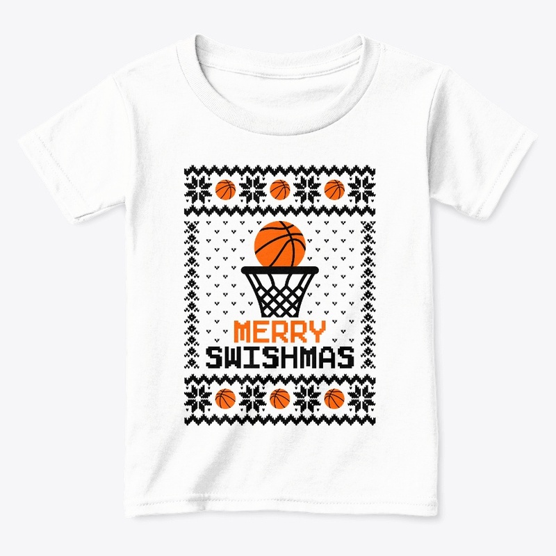 Merry Swishmas Basketball Ugly Sweater