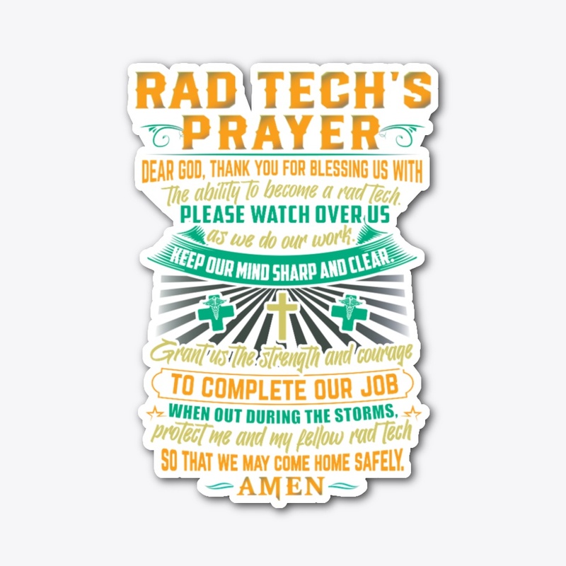 RAD Tech's Prayer Hoodie 