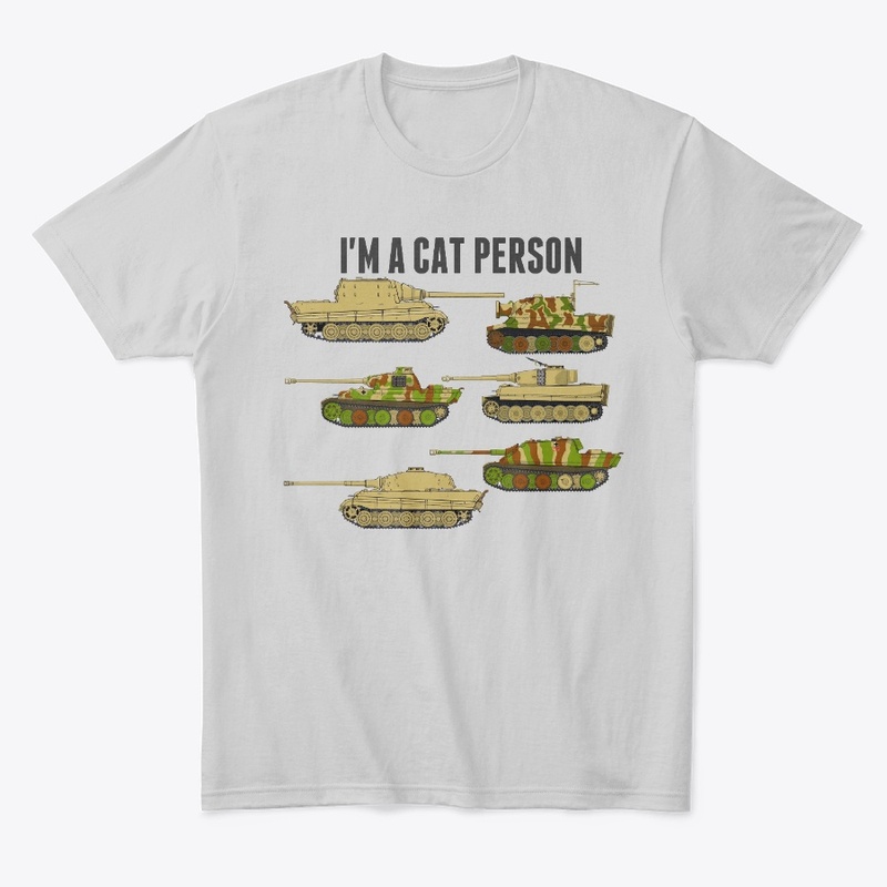 Im A Cat Person camo1 T-Shirt