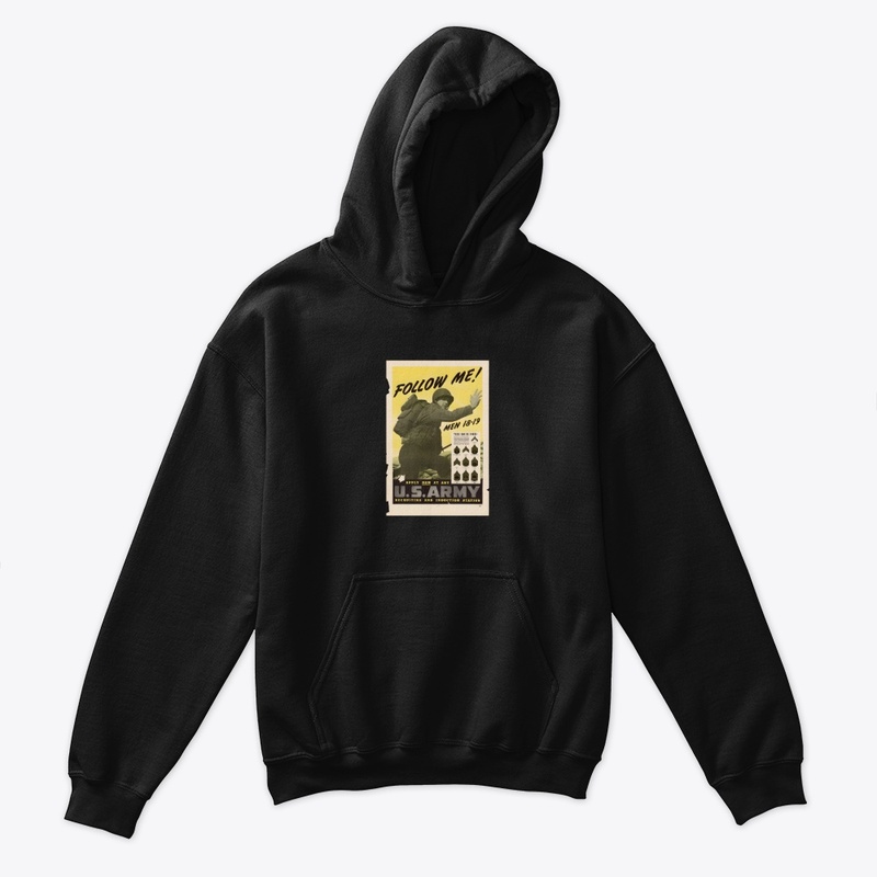 Follow Me March 2026 - Kids Classic Pullover Hoodie