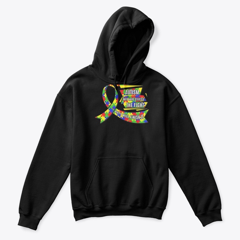 Autism Awareness Gift Finish The Fight