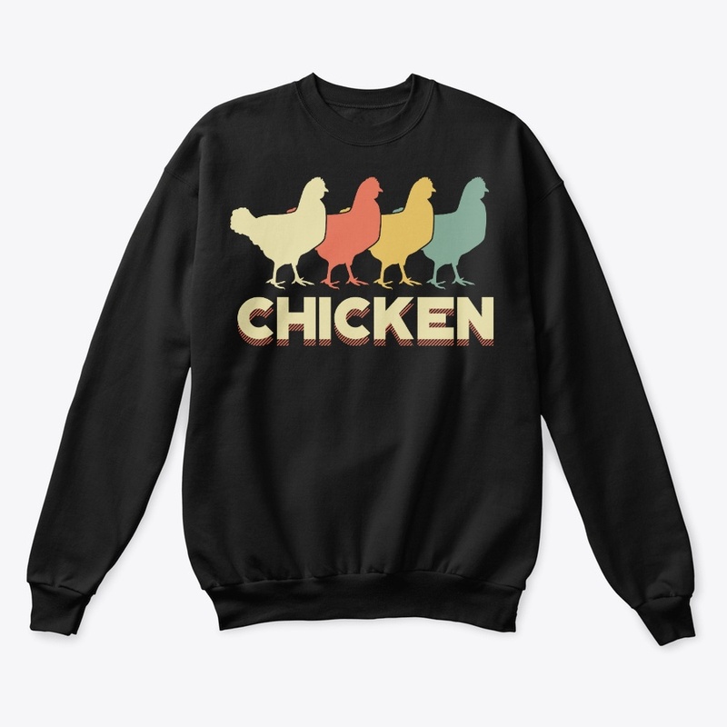 Silhouette Vintage Chicken Lover Gift