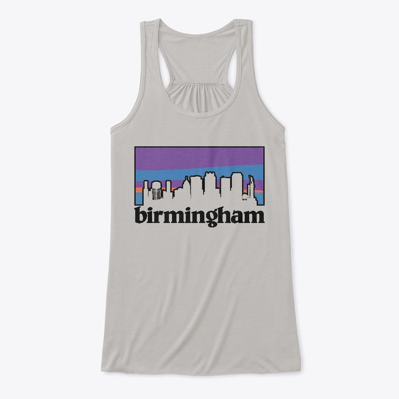 Bham Skyline Flowy Tank