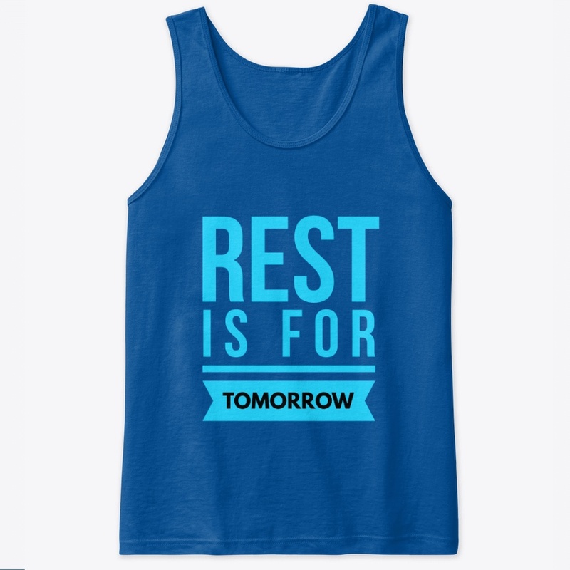 NO REST TANK TOP