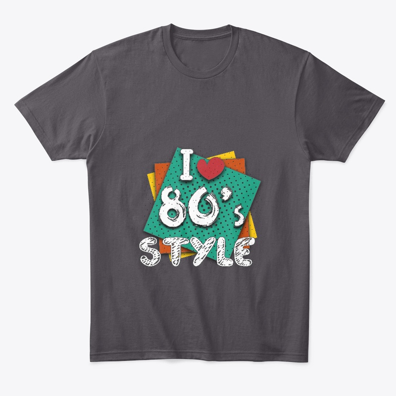 i love 80's style