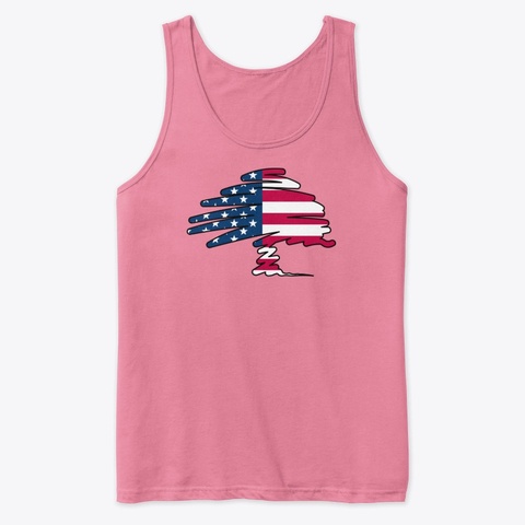 Mercer Oak Merch Neon Pink T-Shirt Front