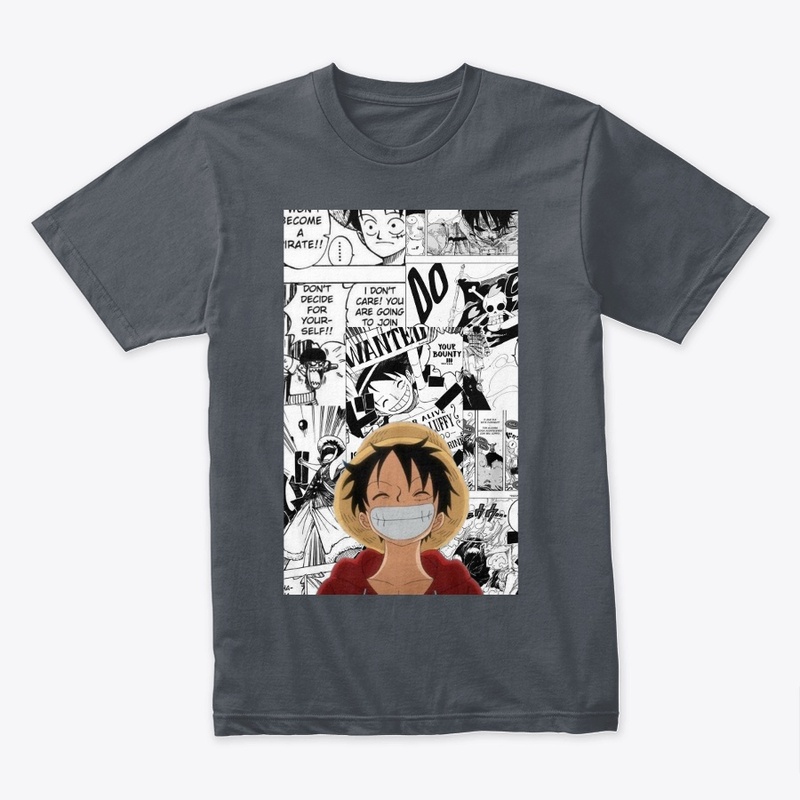 Luffy Comic Style T-shirt |UrbanBlend|