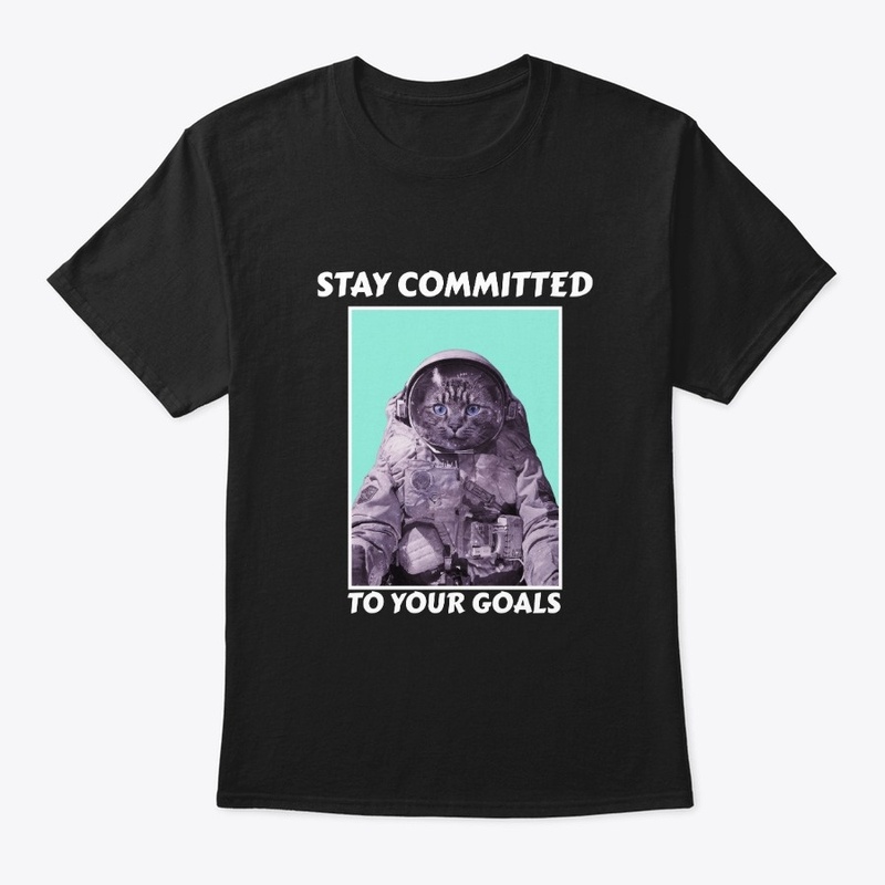 Motivational stay commited tee