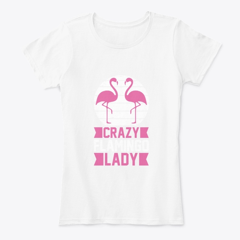 crazy flamingo lady