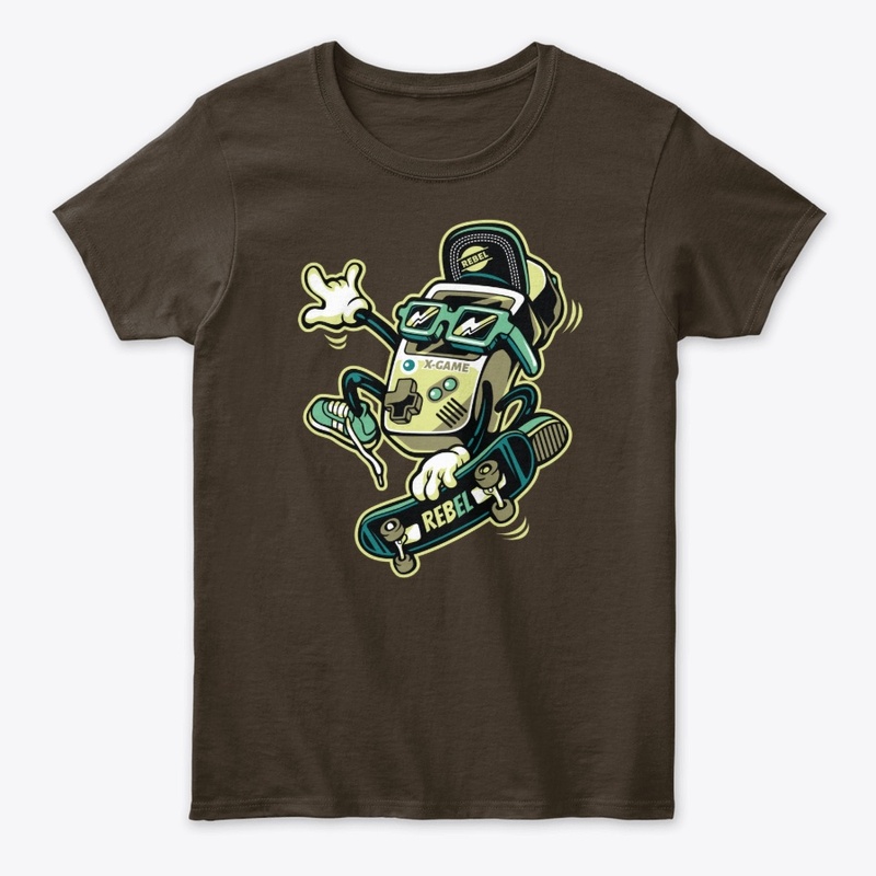 Retro Video Games - Gamer Skater
