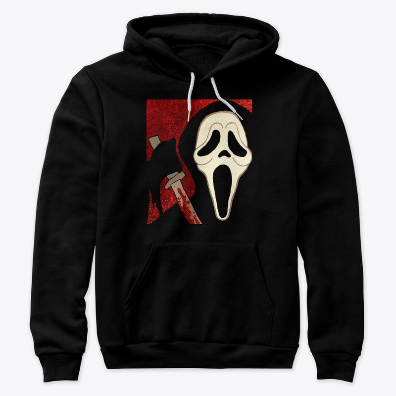 Ghostface Scream Portrait Painting
