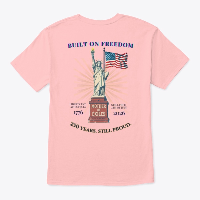 Statue of Liberty Patriotic Eagle Tee
