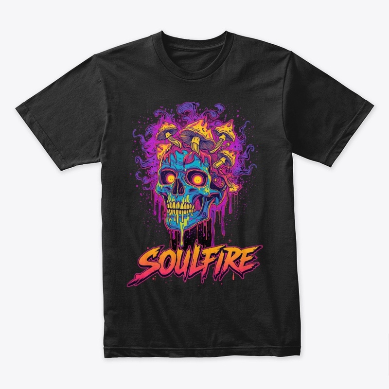 SOULFIRE – Trippy Skull Streetwear Tee