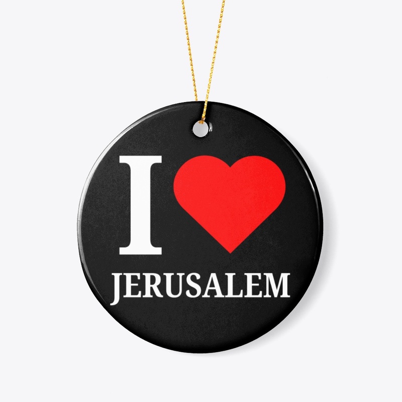 I ❤️ Jerusalem" Exclusive Merch!