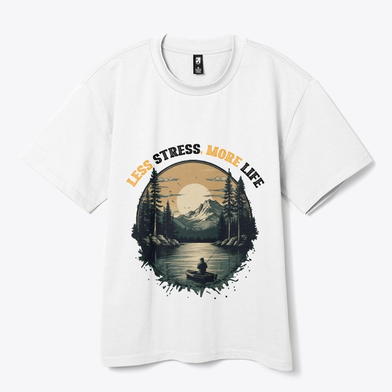 Nature typography t-shirt design