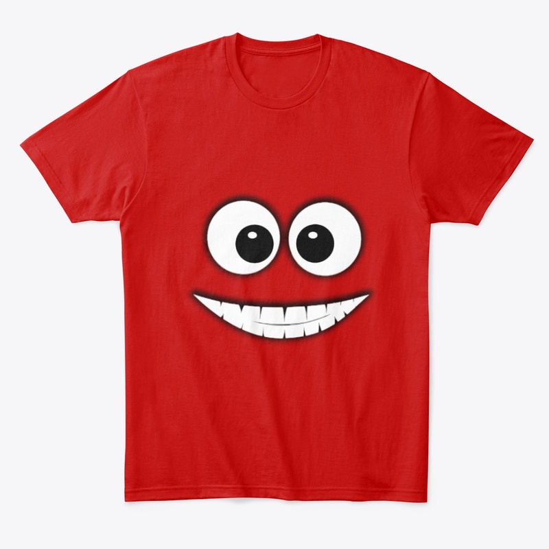 Funny smile tshirt graphic design 